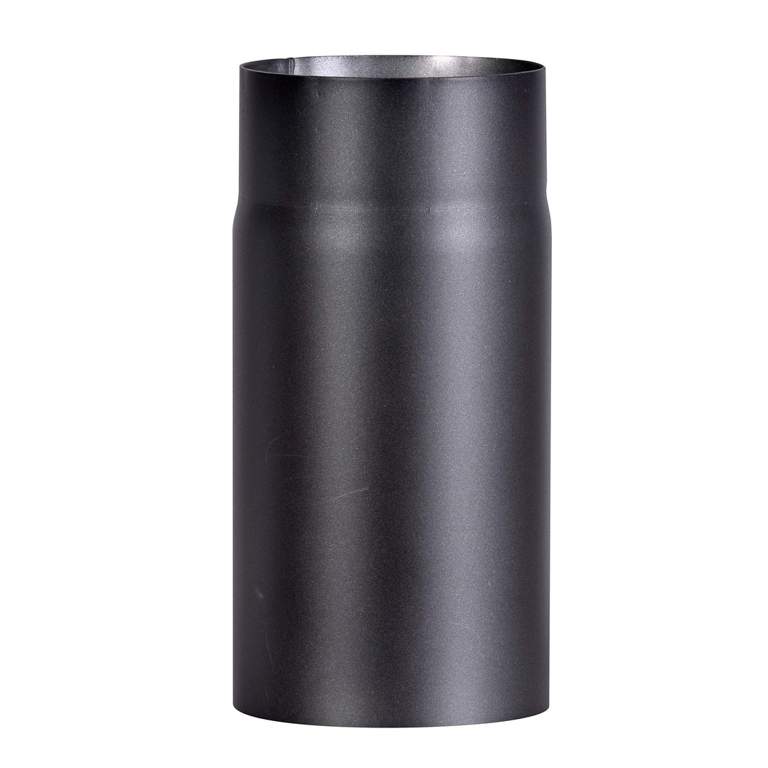 FIREFIX R130/2 Ofenrohr aus 2 mm starken Stahl (Rauchrohr) in 130 mm Durchmesser, für Kaminöfen und