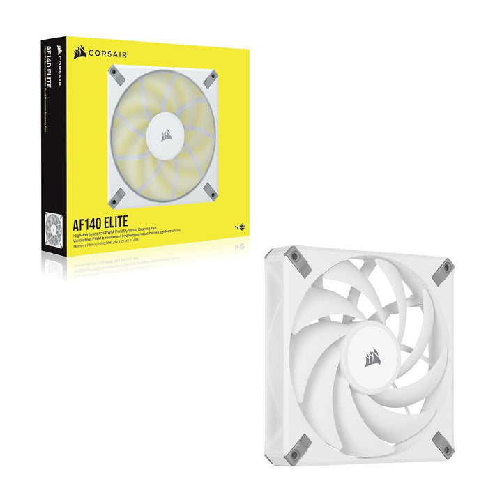 Corsair AF140 Elite, Hochleistungslüfter mit 140-mm-PWM-Fluiddynamiklagern und AirGuide-Technologie