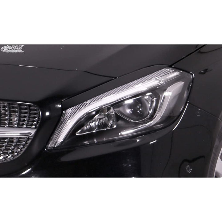 Scheinwerferblenden kompatibel mit Mercedes A-Klasse (W176) 2012-2019 (ABS)