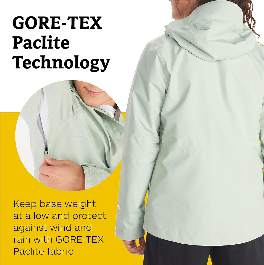 Marmot Damen Wm's Minimalist Gore-tex Jacket C20 Wasserdichte Regenjacke, atmungsaktiver Regenmantel