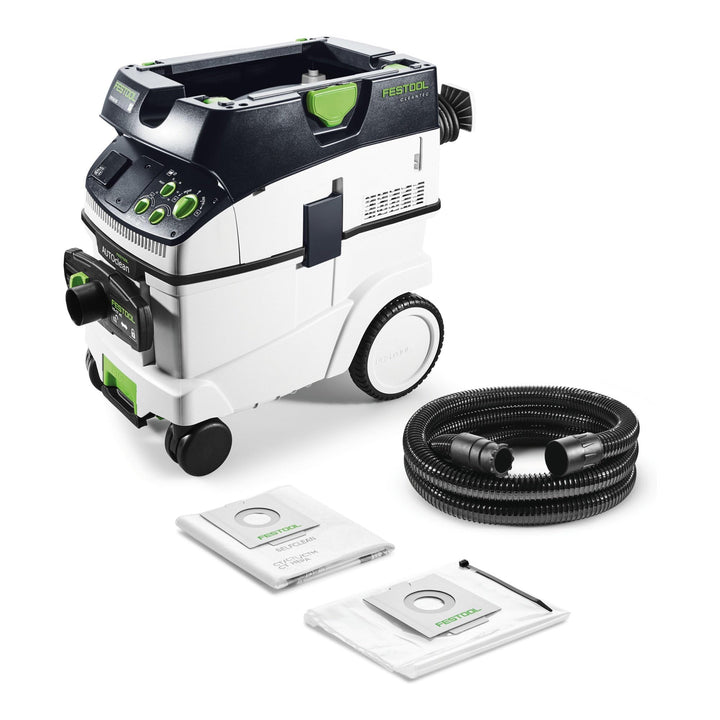 Festool Absaugmobil CTM 36 E AC-LHS CLEANTEC (mit High Performance Hauptfilter, SELFCLEAN Filtersack