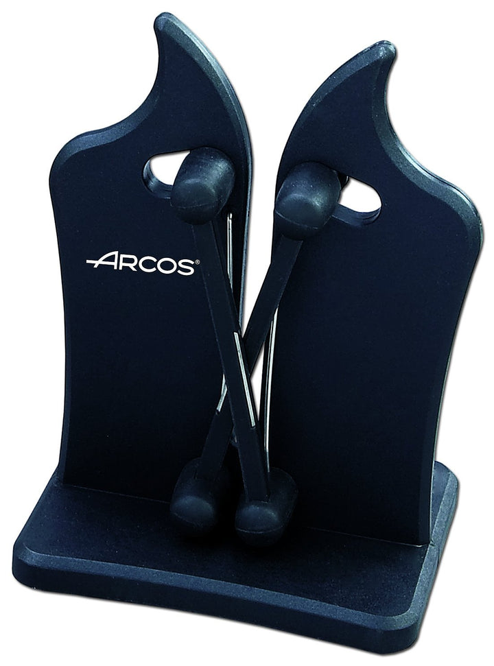 Arcos Spitzer - Professionelle Messerschärfer - Gemacht aus ABS Farbe Schwarz,20.5 x 7.3 x 6.2 cm, S