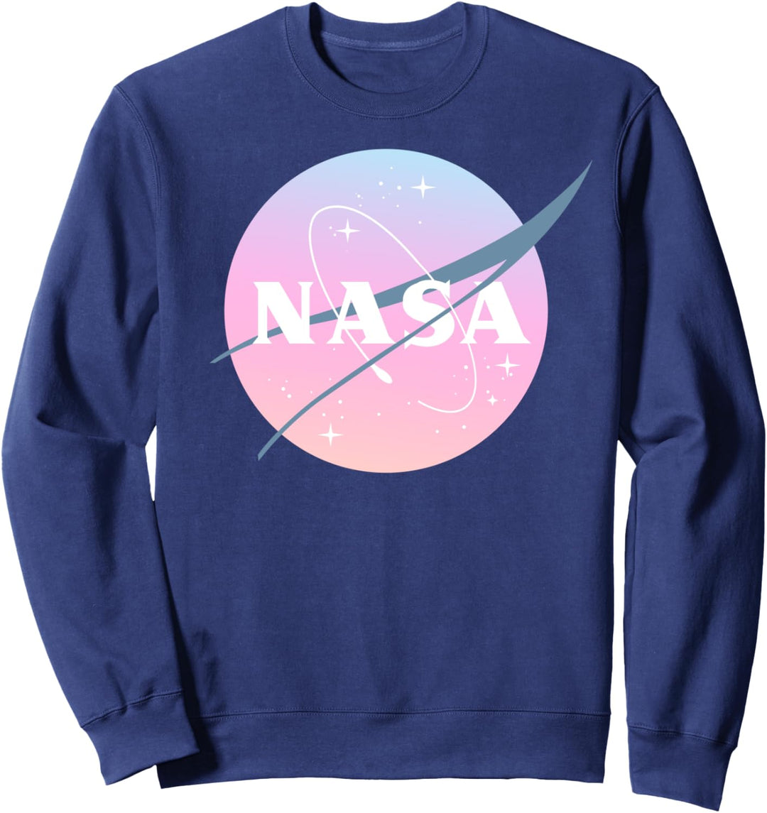 NASA Pastel Rainbow Classic Logo Sweatshirt