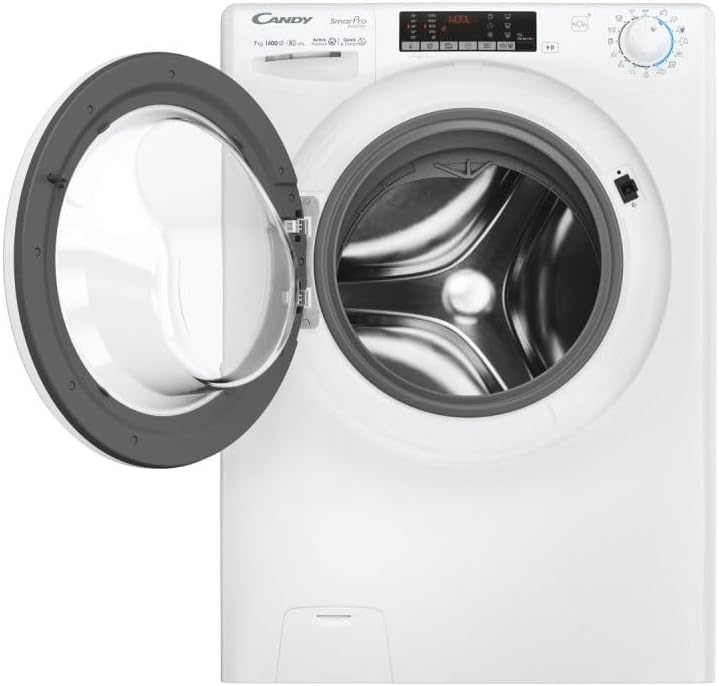 Candy Smart Pro Inverter CO 474TWM6/1-S Machine à Laver Charge Avant 7 kg 1400 tr/min Blanc