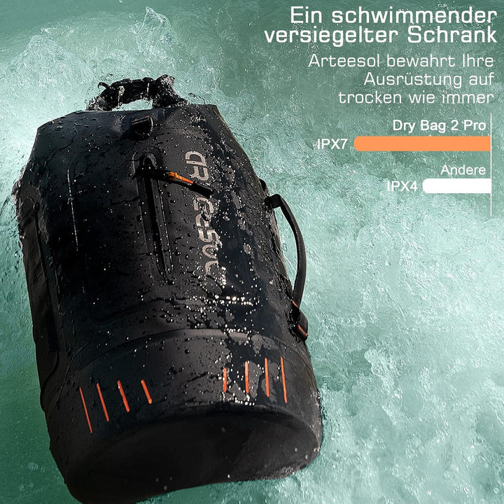 Blackace arteesol Wasserdichter Rucksack - Dry Bag 20L 30L 40L 45L Wasserfester Rucksack Seesack Was