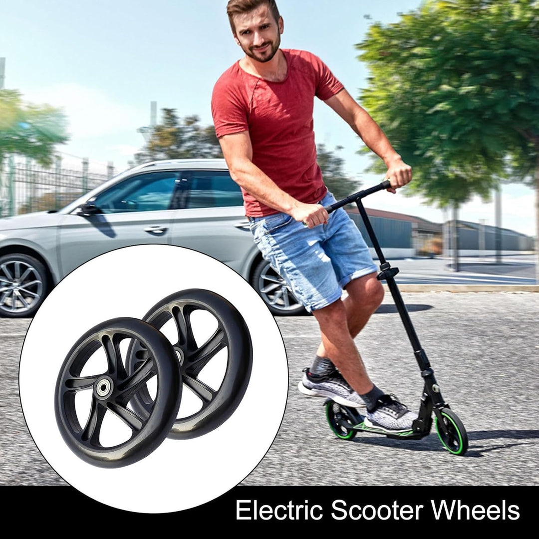 2 Stück Elektroroller- , Ersatzreifen für Elektroroller, leise Skate- , Ersatz-Roller-Reifen, 145 mm