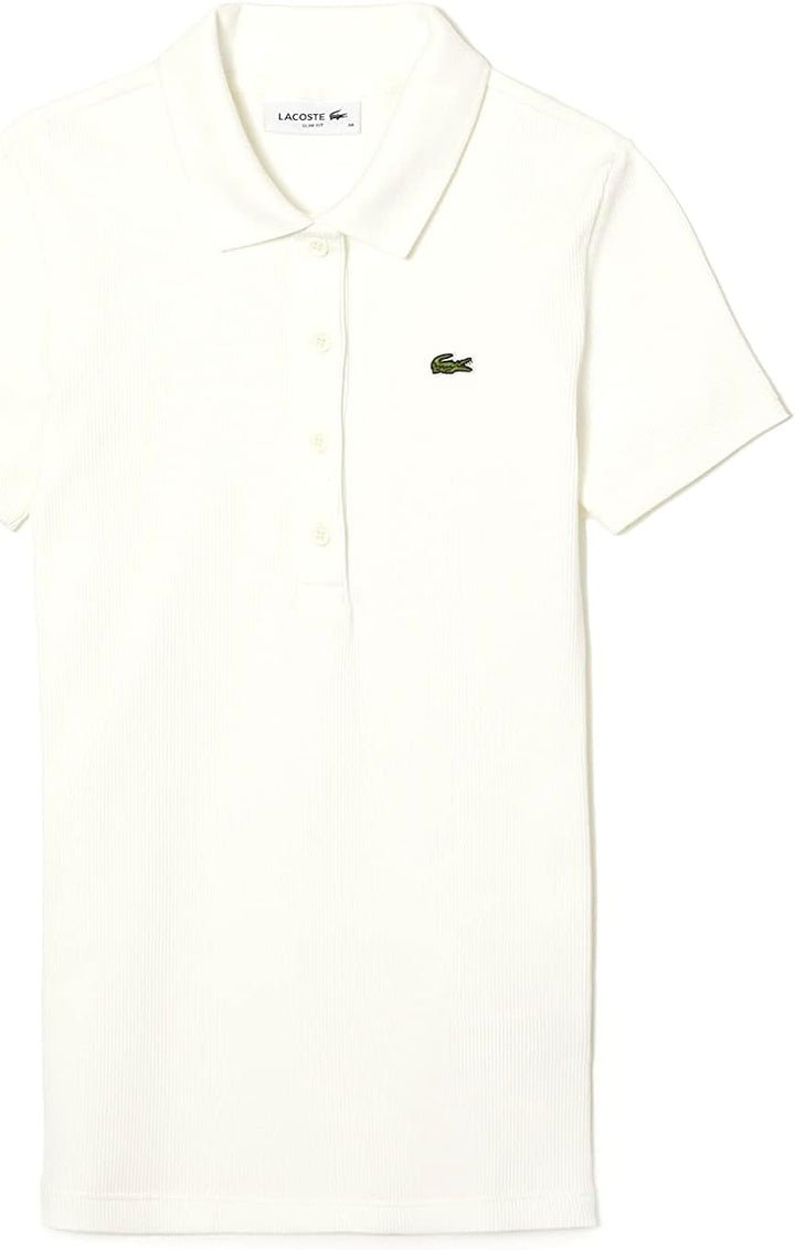 Lacoste - Damen Polo Kurzarm 38 Blume, 38 Blume