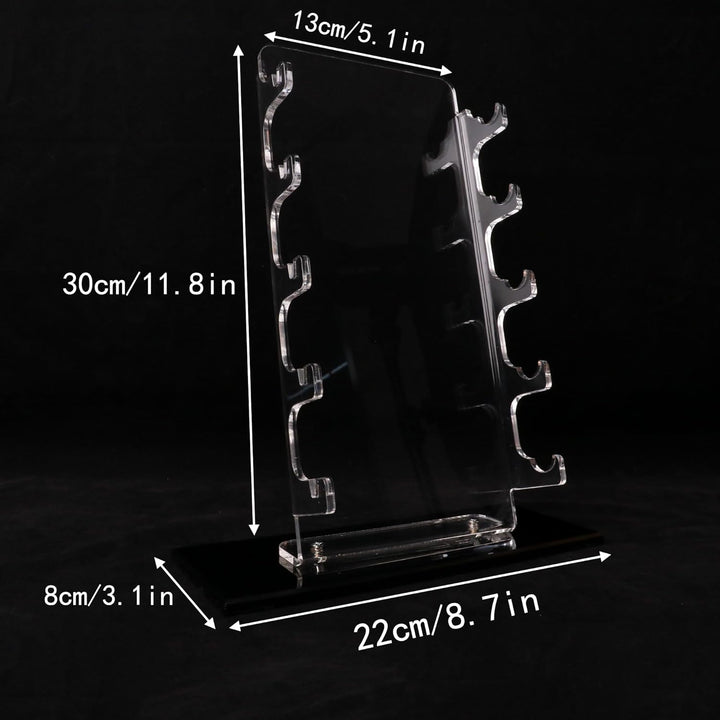ERMMZHZW Taschenmesser-Display, Taschenmesser-Halter, Taschenmesser-Aufbewahrung, Acryl-Messer-Präse