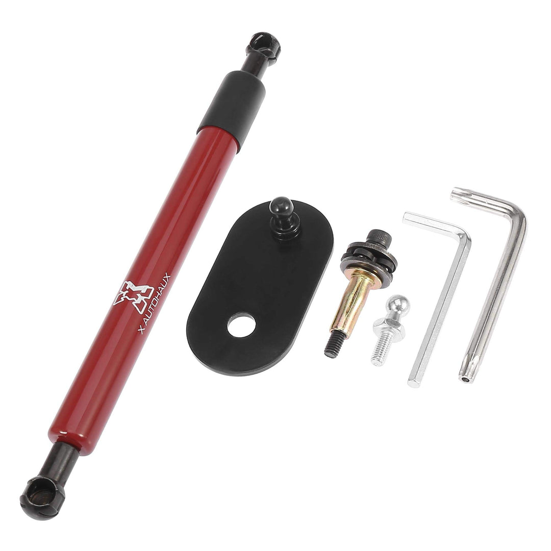 X AUTOHAUX Auto Heckklappe Lift Unterstützung Heckklappe Gasfeder Feder Ersatz rot, Rot