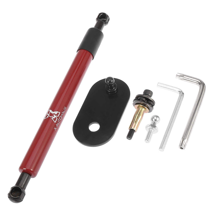 X AUTOHAUX Auto Heckklappe Lift Unterstützung Heckklappe Gasfeder Feder Ersatz rot, Rot