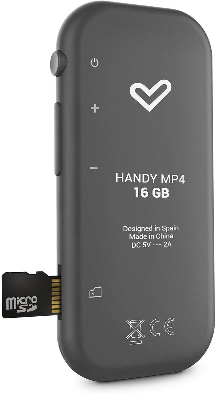 Energy Sistem Reproductor MP4 Handy MP3 Player Bluetooth 16GB MP4 Player mit FM Radio microSD bis 12