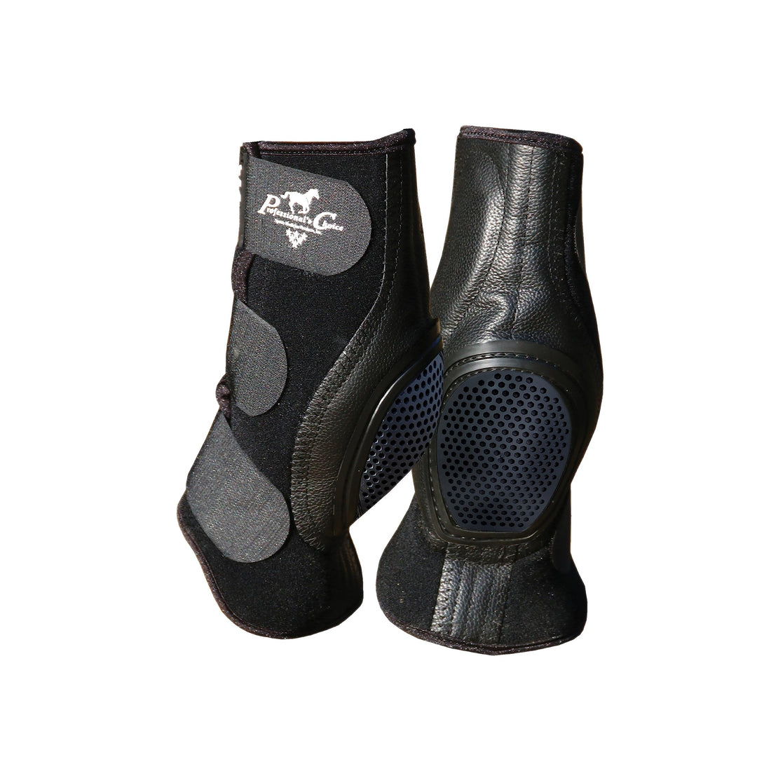 Professional's Choice Equine Ventech SlideTec Skid Rear Leg Boot | Prevents Burns During Sliding Sto