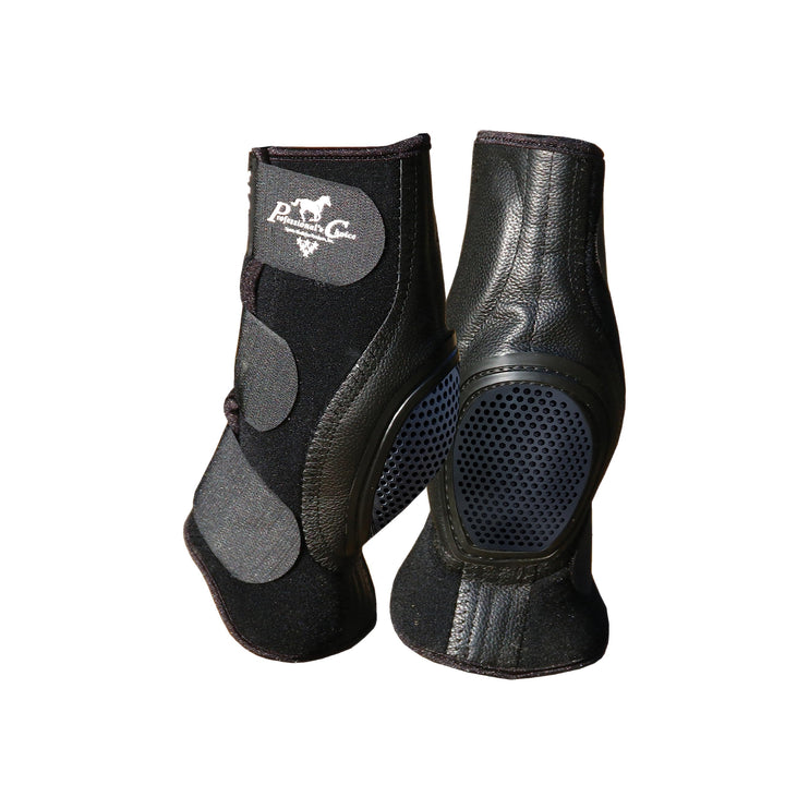 Professional's Choice Equine Ventech SlideTec Skid Rear Leg Boot | Prevents Burns During Sliding Sto