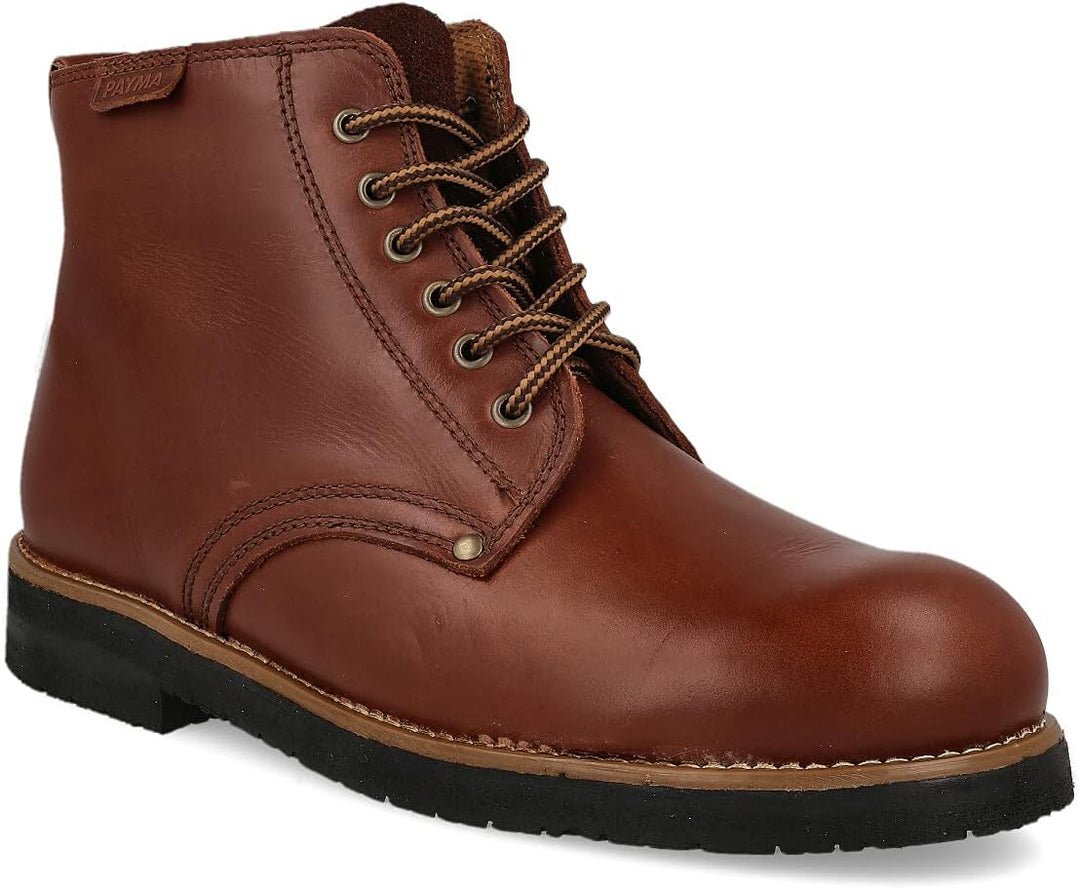PAYMA - Rustikale Chukka Leder Stiefel für Herren. Safari Boot Schuhe Casual Work Outdoor und Garte