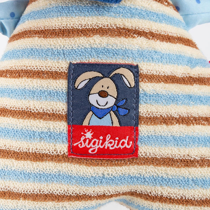 SIGIKID 39265 Spieluhr Semmel Bunny Mädchen und Jungen Babyspielzeug empfohlen ab Geburt blau/beige,