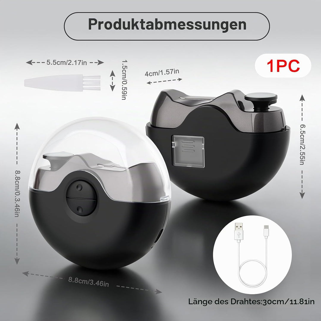 Elektrischer Nagelknipser für Senioren – 2025 Neu Nagelfräser mit LED, 3 Geschwindigkeitsstufen, Ult