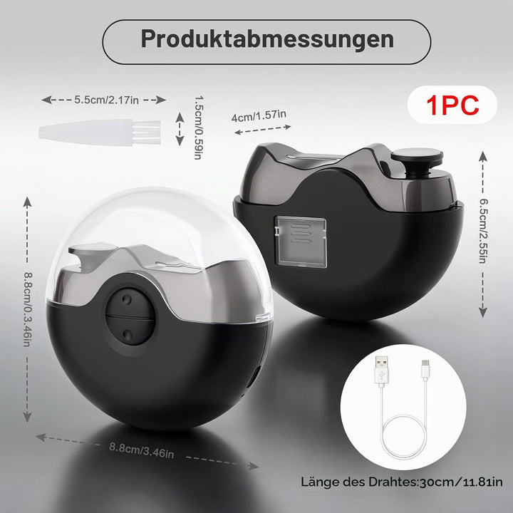 Elektrischer Nagelknipser für Senioren – 2025 Neu Nagelfräser mit LED, 3 Geschwindigkeitsstufen, Ult