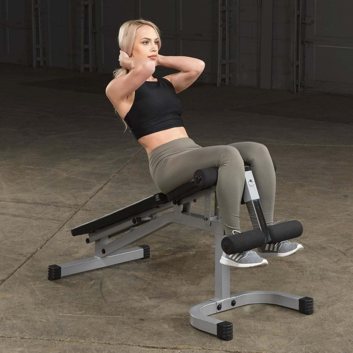 BODY-SOLID PFID-130 Powerline-Serie 3in1 Hantelbank Kombibank Schrägbank Flachbank Negativbank
