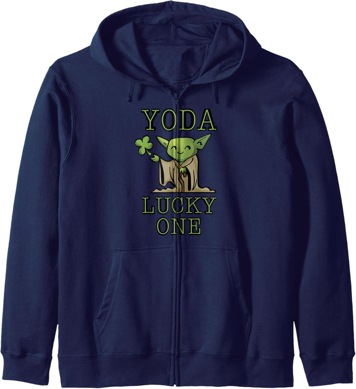 Star Wars Yoda Lucky Cute Cartoon St Patrick's Kapuzenjacke