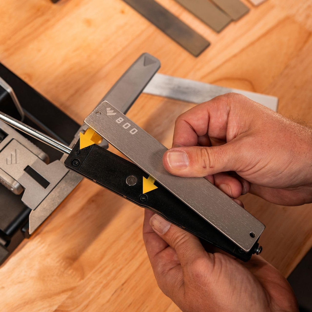 WORK SHARP® Professional Precision Adjust Elite Knife Sharpener - Profi Schärf-System - Messer-Schle