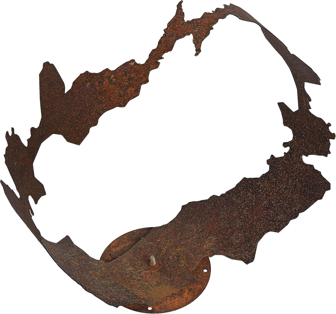 ESTEXO Dekofigur Gartendeko Edelrost Skulptur Gartenskulptur Rost Figur Dekoration Deko 48 cm, 48 cm