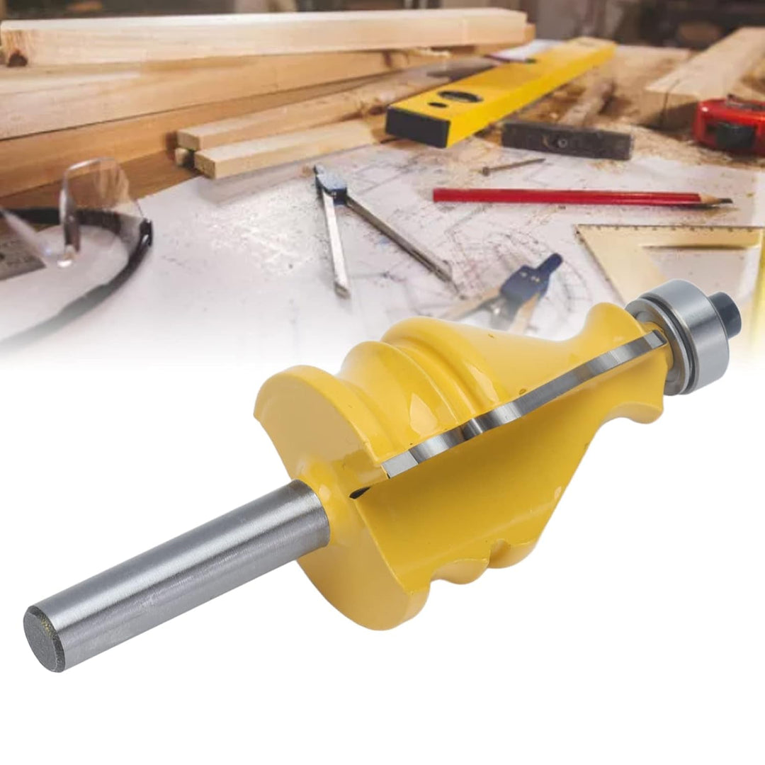 Bilderrahmen Fräser 8 mm Schaft, Formfräser für Holz und MDF – Rahmenfräser für Türen & Fenster, Pro