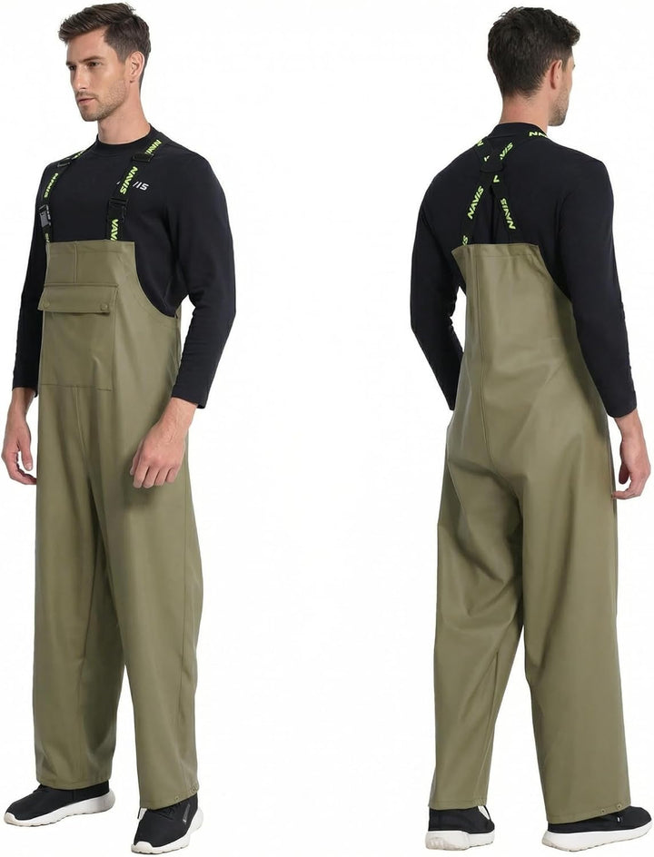 Workwear Regenlatzhose Herren Wasserdicht - 12000mm Regenhose, Arbeitshose für Baustelle, Outdoor, F