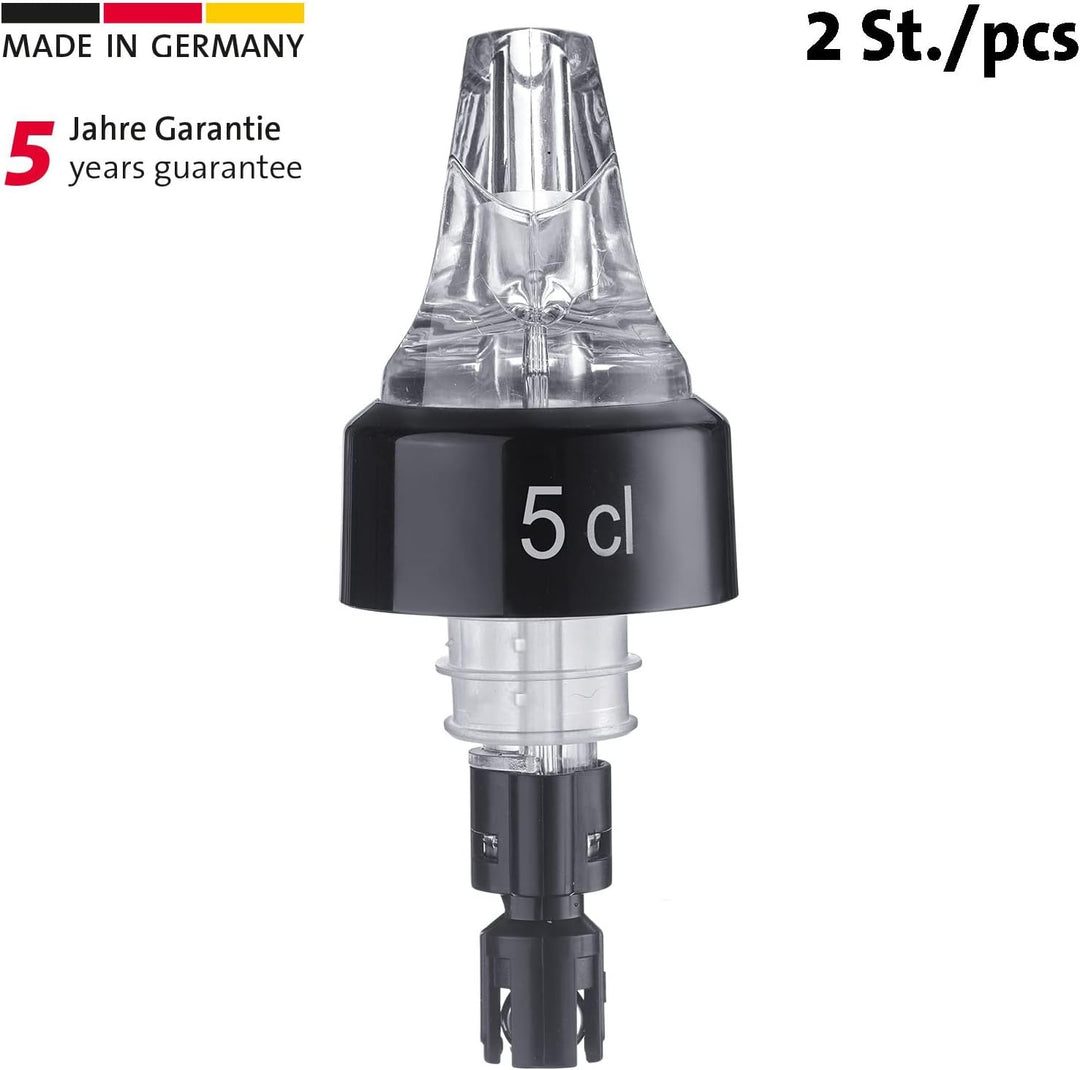 Westmark 2 Dosier/Mass-Ausgiesser, Portionierer, Dosierung Pro Ausguss: 5 cl, Kunststoff, Auto-Pour,