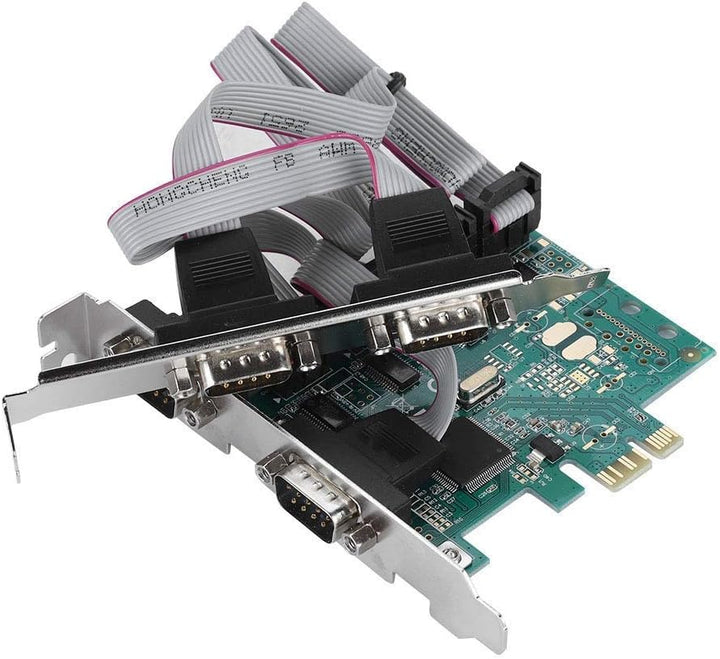 PCI-E Adapter, PCI-E auf RS232 4-Port Serial Port Konverter PCI Express Controller Adapter Erweiteru