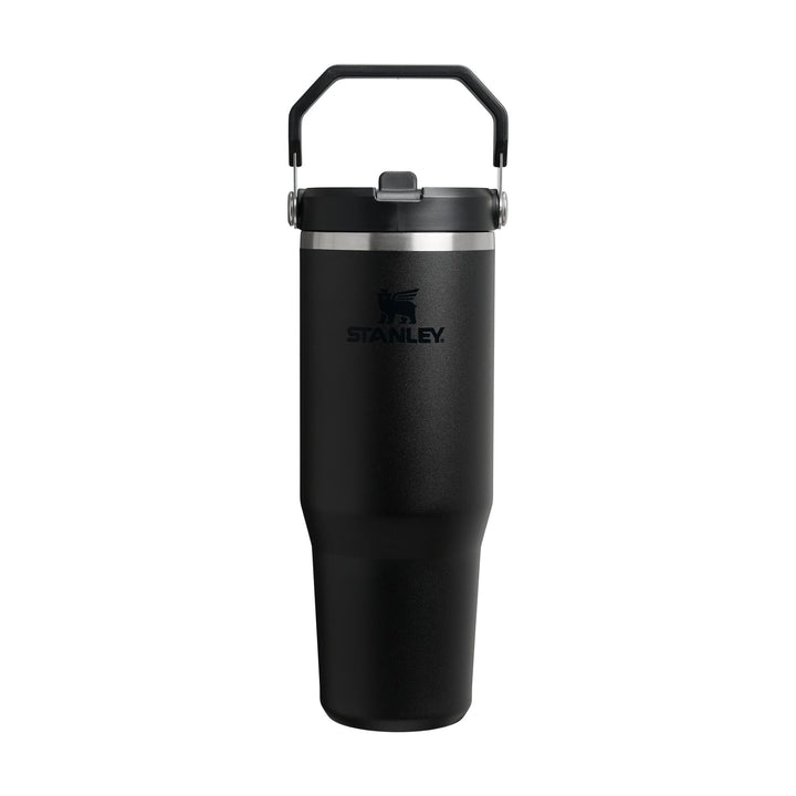 Stanley 1913 Flip Straw Tumbler 0.89L - Black | Kühlt 12+ Std. - Auslaufsicher - BPA-frei - Spülmasc