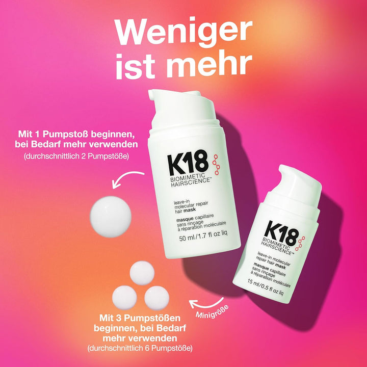 K18 Leave-In Repair Haarmaske, 50 ml 50 ml (1er Pack), 50 ml (1er Pack)