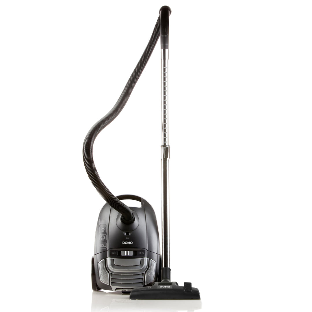DOMO DO7285S Staubsauger mit Beutel - 3 L - 700 W - grau