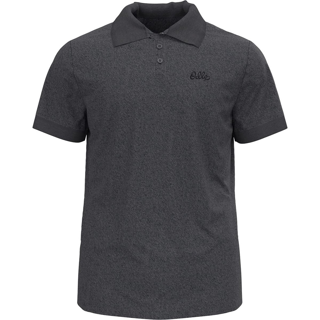Odlo Herren Nikko_550312 Kurzarm Polo Shirt XL Odlo Graphite Grey Melange, XL Odlo Graphite Grey Mel