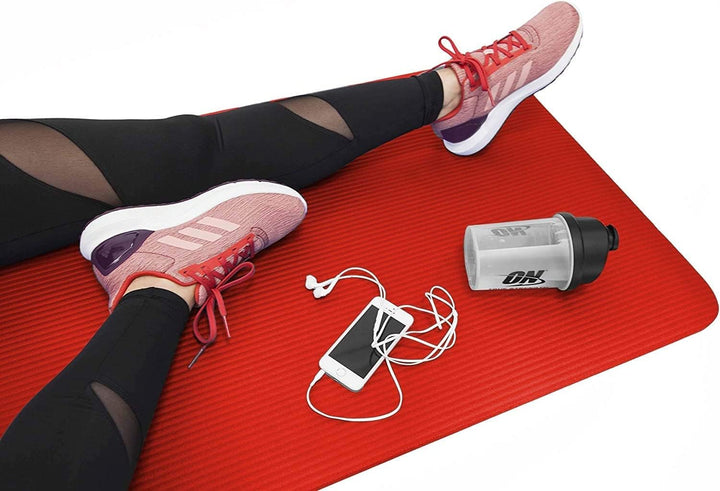 TechFit Yogamatte Rutschfest für das Fitnessstudio zu Hause - Pilates Matte für das Heimtraining, Yo