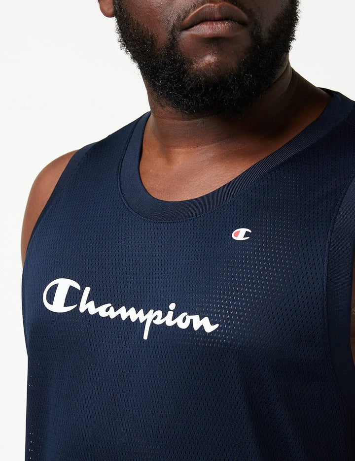 Champion Herren Sport Tech S-l Unterhemd M Marineblau, M Marineblau