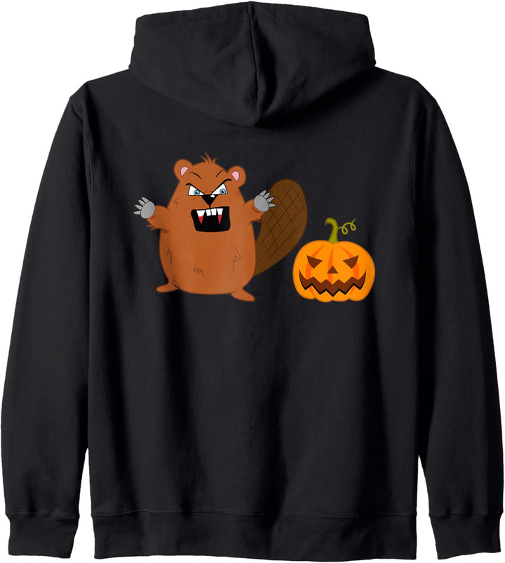 Animatronic Biber Halloween Party Kapuzenjacke