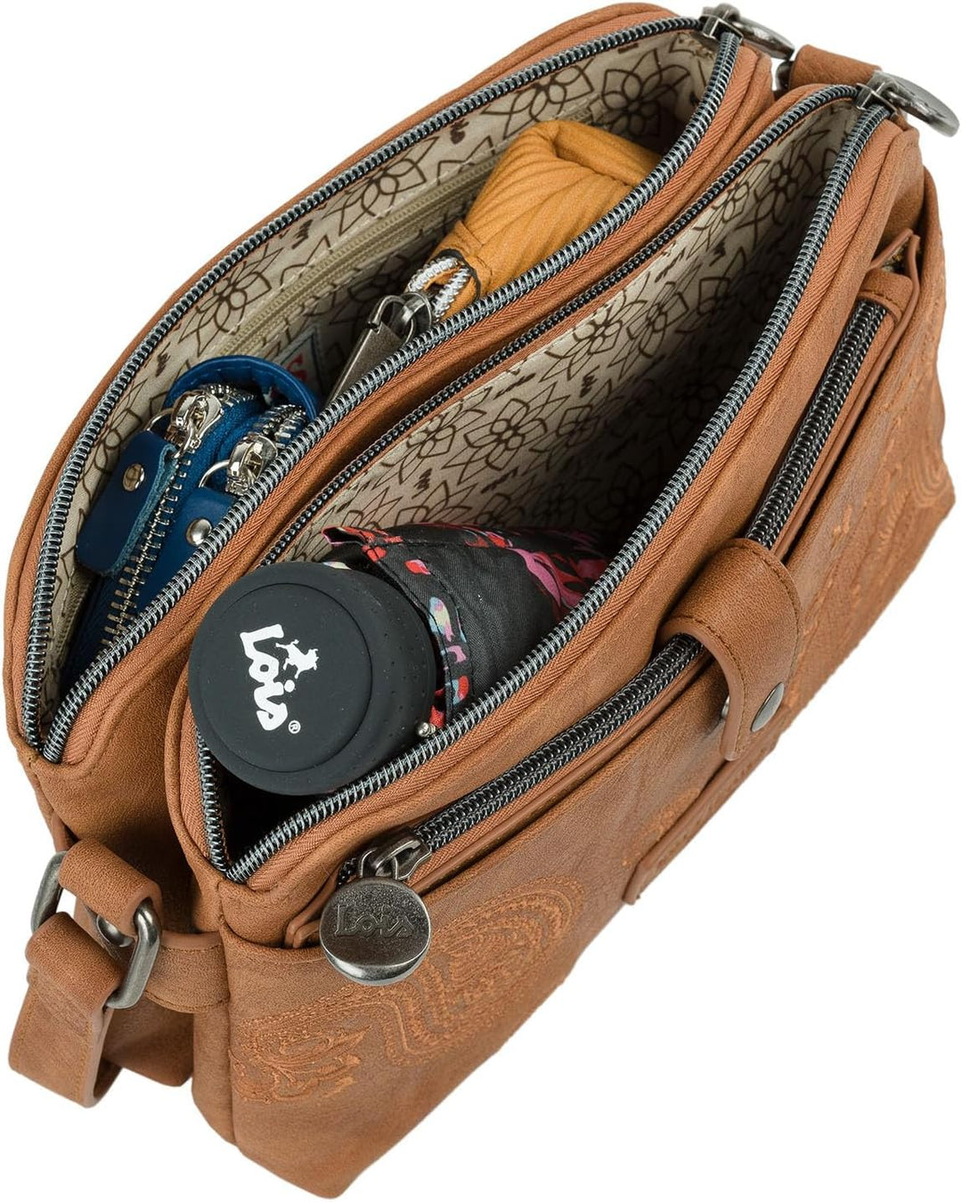 Lois - Handtasche Damen Umhängetasche Damen Klein & Stilvoll Handtasche Damen Umhängetasche Crossbod