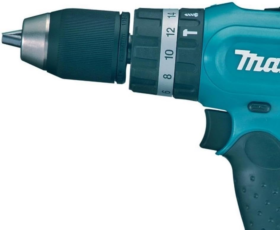 Makita Lithium-Ionen-Combi Drill, nur Gehäuse, DHP453Z, 1 W, 18 V, Blau, Silber, 7.9 x 23.2 x 22.7 c