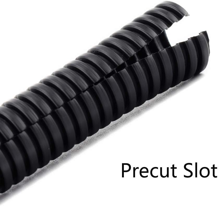 ZhiYo 30 m langer Draht-Webstuhl, 6,35 mm 100 FT 1/4” Schwarz, 100 FT 1/4” Schwarz