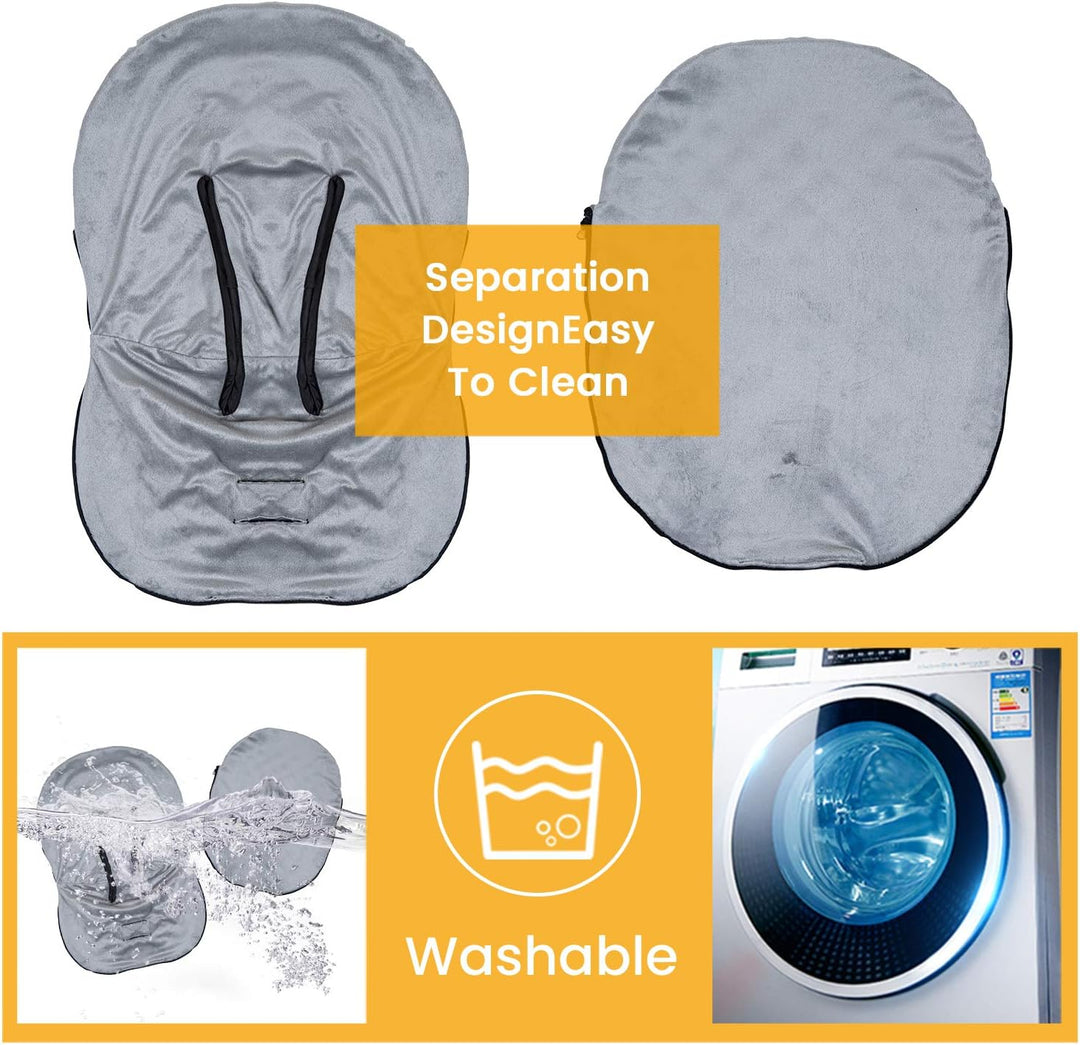 Orzbow Winter Baby Fusssack für Babyschale,Frühjahr Universal Einschlagdecke für Autositz &amp; Maxi-Cos