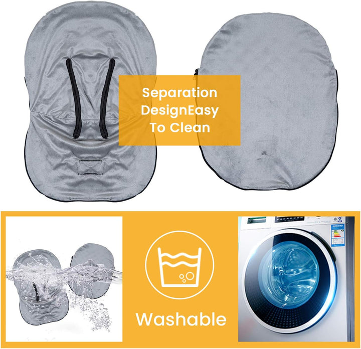 Orzbow Winter Baby Fusssack für Babyschale,Frühjahr Universal Einschlagdecke für Autositz &amp; Maxi-Cos