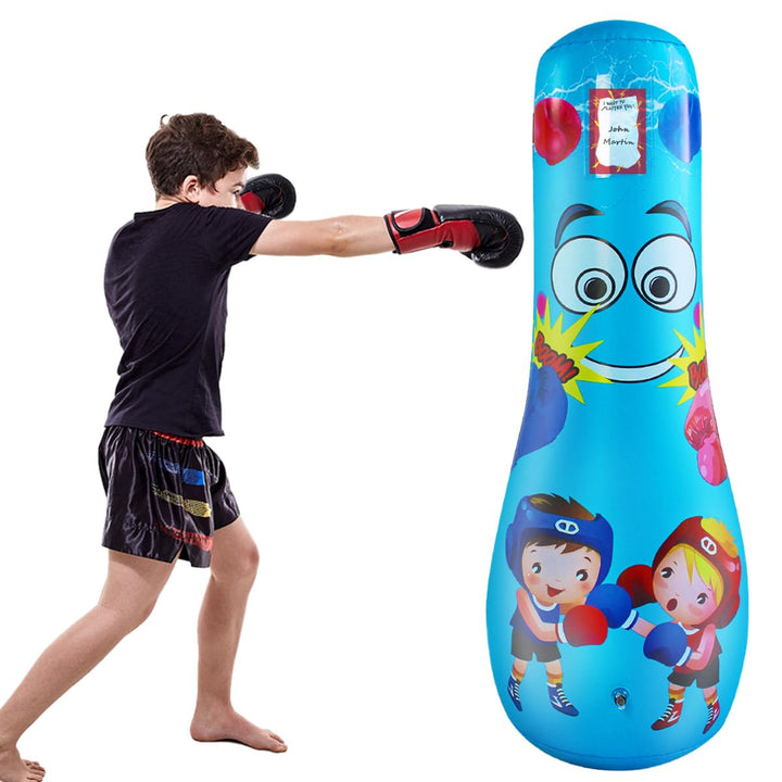 Schwere Boxsack für Kinder Boxen Dummy aufblasbare Dinosaurier kühlen Spass Spielzeug für Jungen Spo