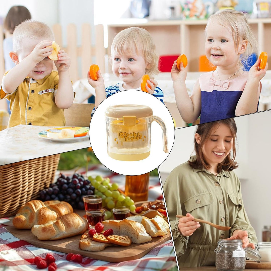 filter Mit Deckel,bereiter Mit Feinmaschigen Siebbeuteln Für Selbstgemachten | Küchenhelfer Für Fris