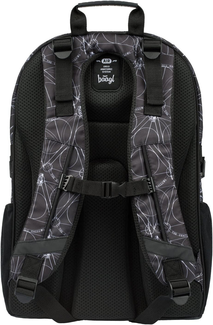 Baagl Schulrucksack Set Jungen Mädchen 3 Teilig, Schultasche ab 3. Klasse, Grundschule Ranzen mit Br