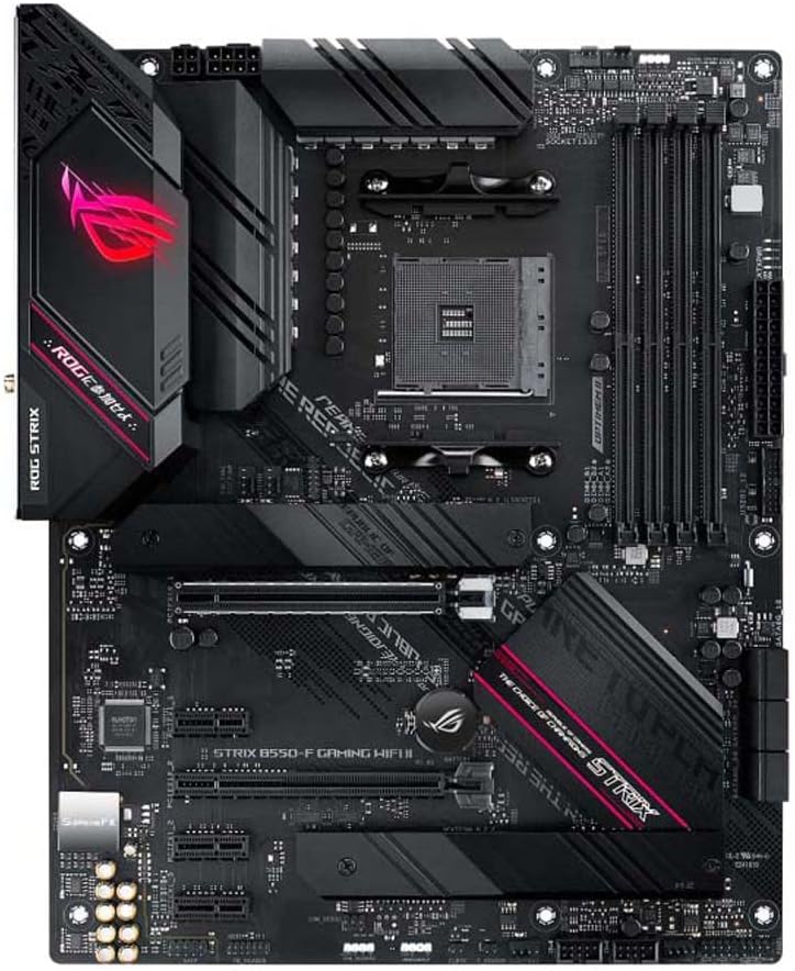 ROG Strix B550-F Gaming WI-FI II Mainboard Sockel AMD AM4 (AMD B550, ATX, PCIe 4.0, WiFi 6E, SATA 6G