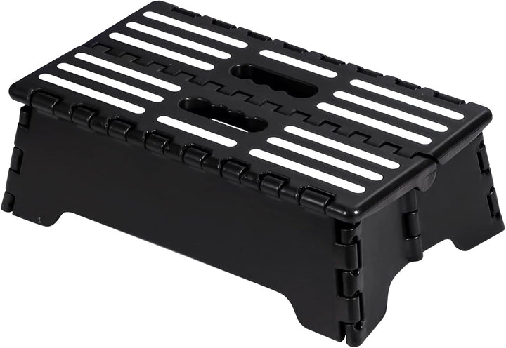 Rutschfester Klapphocker, Tritthocker |bis 100kg |38x22x13cm Tragbarer Faltbarer Aufstiegshilfer Hoc