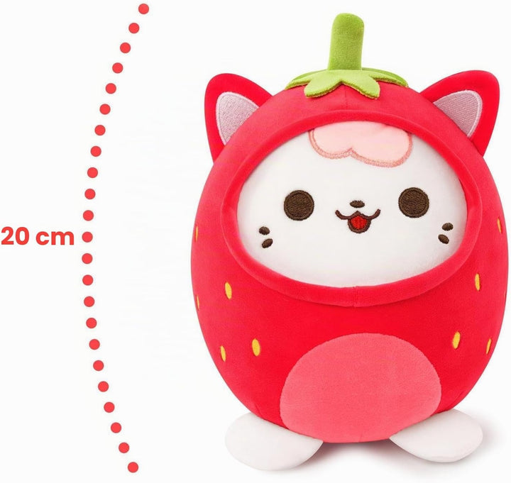 shownicer Plüschtier Katze Kuscheltier Stofftier Kawaii Katze Plüsch Kissen Spielzeug Kätzchen Plüsc