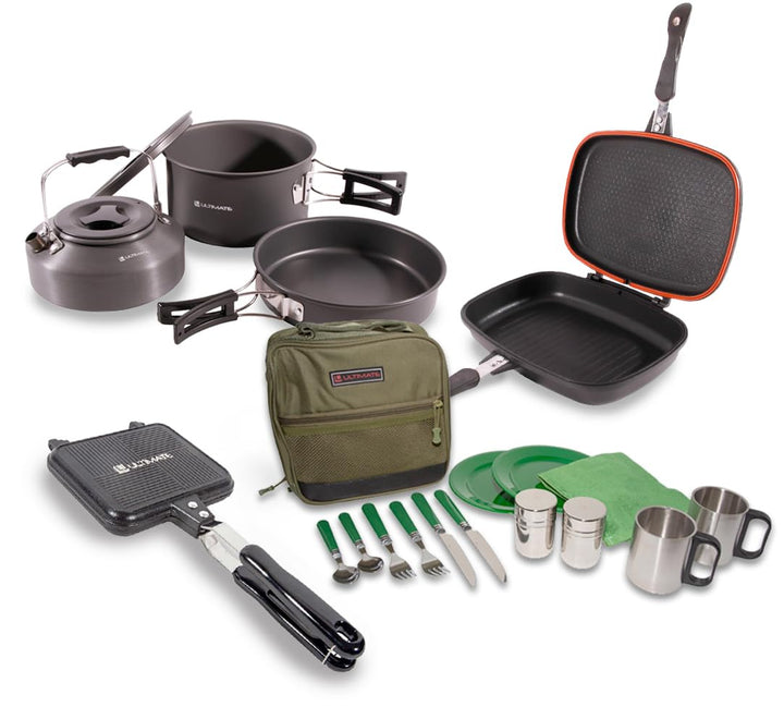 Ultimate Camping Gear Outdoor Cooking Set, Outdoor Cooking Set