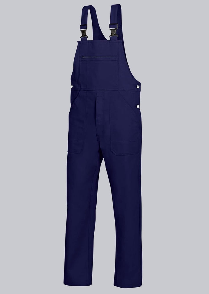 BP Workwear Basic 1413-060-10 Latzhose - Verstellbarer Bund - Kunststoff-Clip-Verschlüsse - Reine Ba