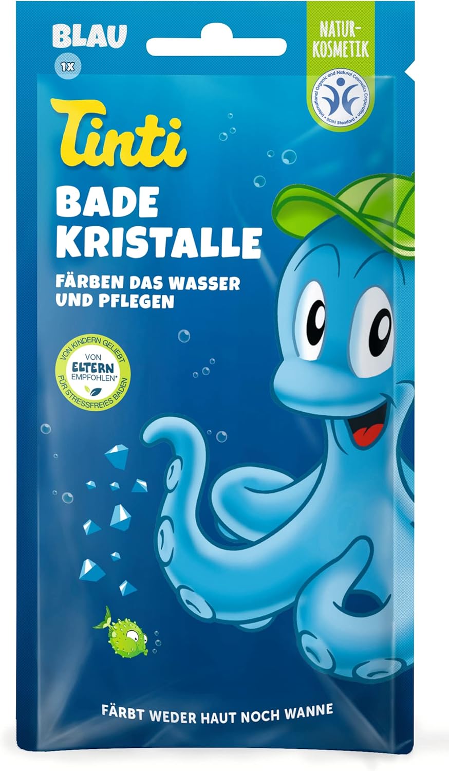 TINTI Schatztruhe Badeparty - bunte Abwechslung für Pflege und Spass in der Badewanne